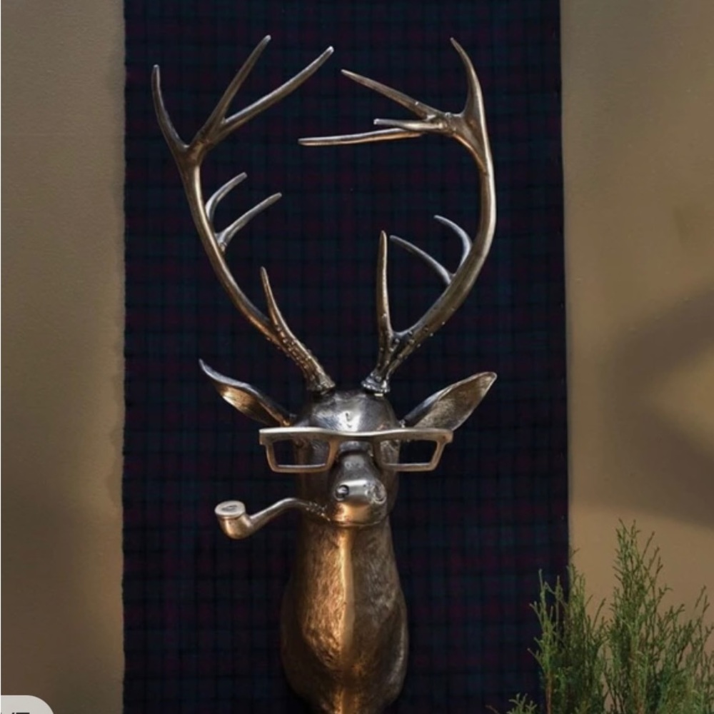 Frankie the Stag AND rabbit wall mount